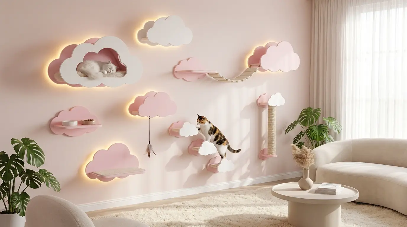 Cat wall - cloud (1)
